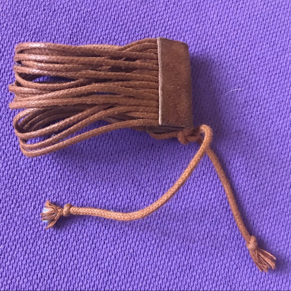 Nathan & Moe Boho Suede Brown Adjustable Bracelet! - Picture 5 of 5